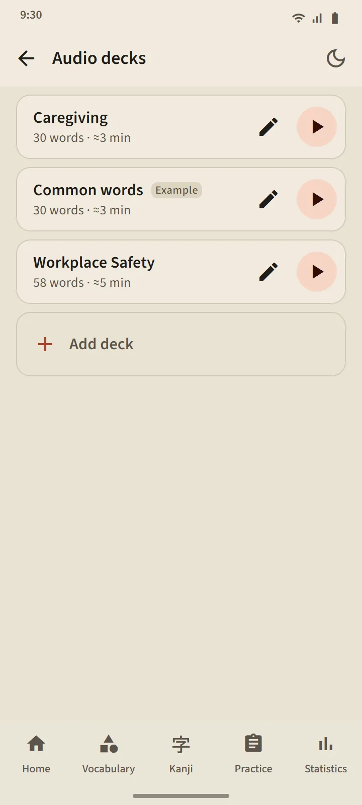 Audio decks you build yourself