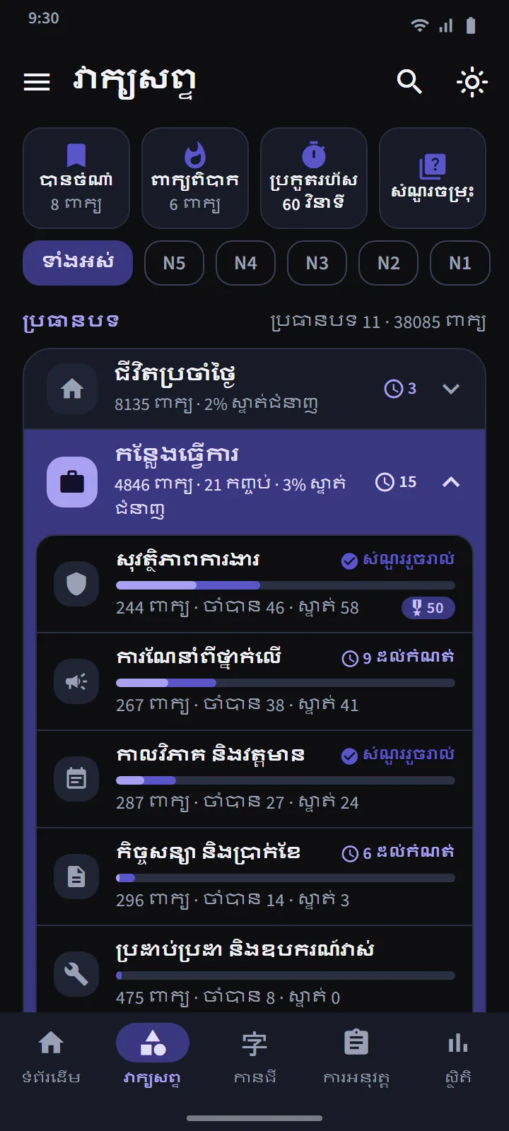 កញ្ចប់ពិសេស និងការអនុវត្តរហ័ស